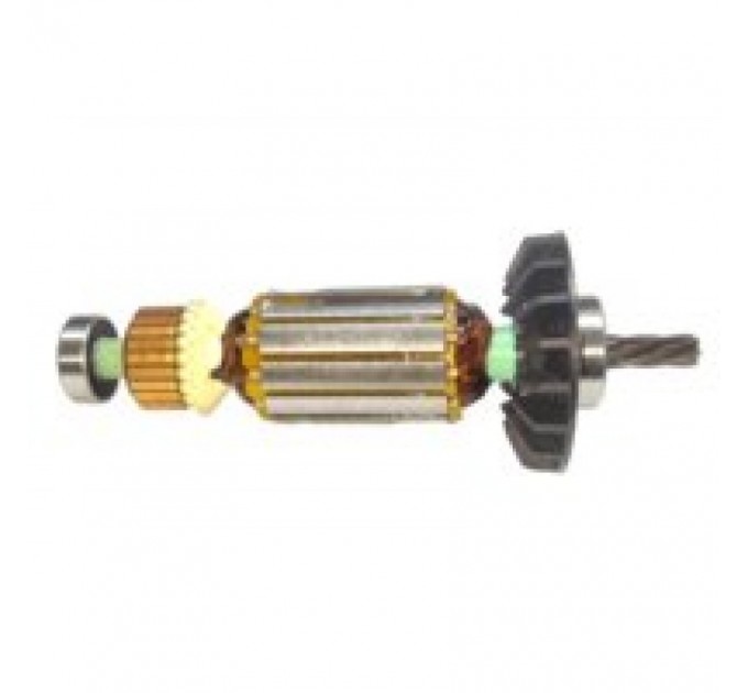 Якорь дрели МЭС-450, МЭП-500, Оригинал с подшипниками №702(А)