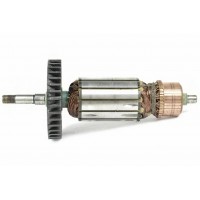 Ротор (Якорь) ижевск, BAIKAL УШМ E-230 (Е-252 новый) (L-203 мм, D-45.5 мм, резьба М9.5 (шаг 1.0 мм))