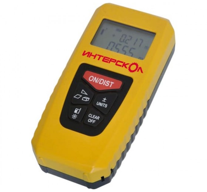 Лазерный дальномер Интерскол ЛД-40