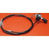 Рычаг газа м/бл с тросом газа 010123(3) ( дизельного мотоблока, универсальный) Рычаг газа м/бл с тросом газа 010123(3) ( дизельного мотоблока, универсальный)