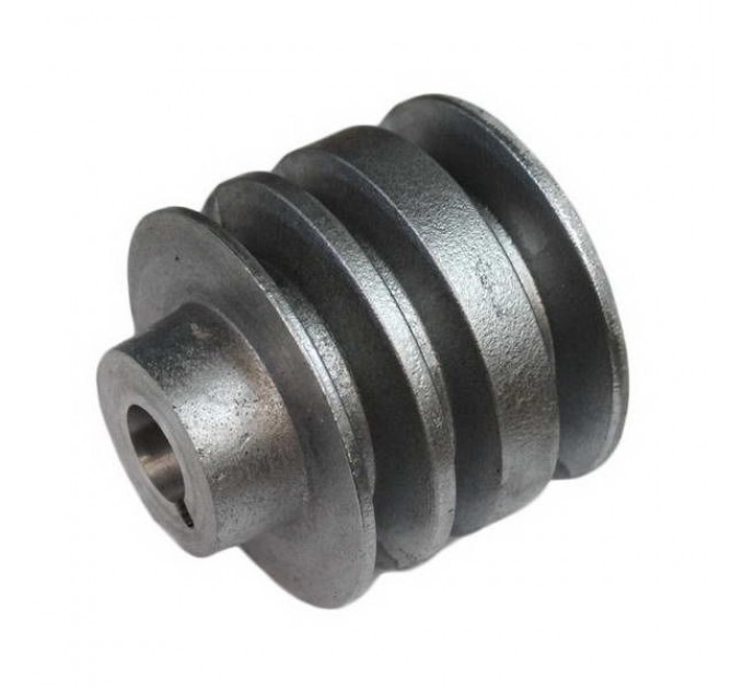 Шкив d19мм ведущий 3-х ручейный двиг.168 Лифан,Бригс, МЕТАЛЛ/чугун