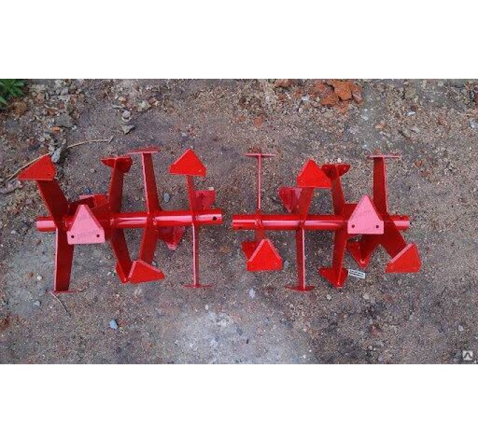 Фрезы Гусиные лапки м/бл.Каскад,г.Пермь острый сегмент (Красные) d.409мм, шир. 350мм, посад. d.30мм