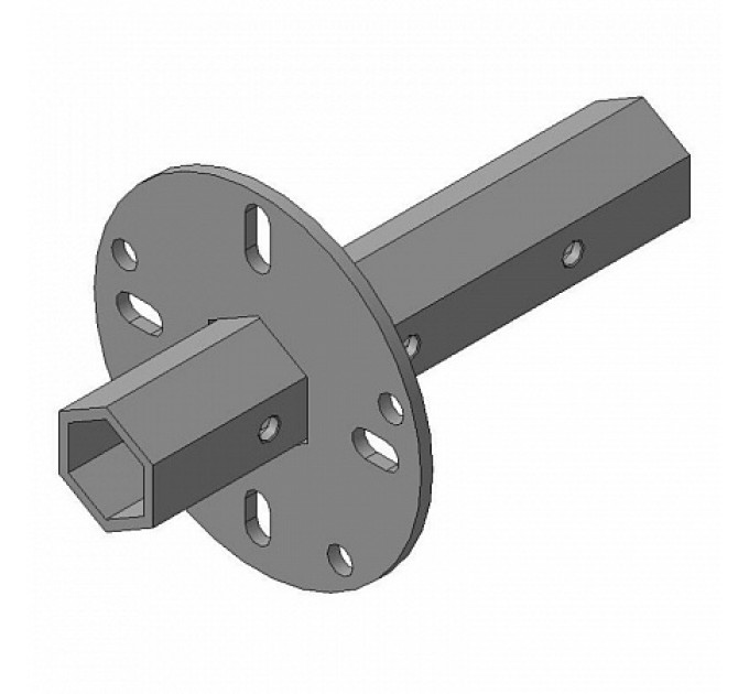 Ступица колеса шестигранная мотоблока S32 МБ 230 мм (универсальная)