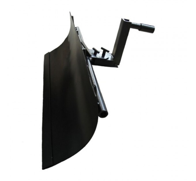 Отвал-лопата стальная уборки снега мотоблоком навесная со сцепкой 800х430х445мм 9,4кг