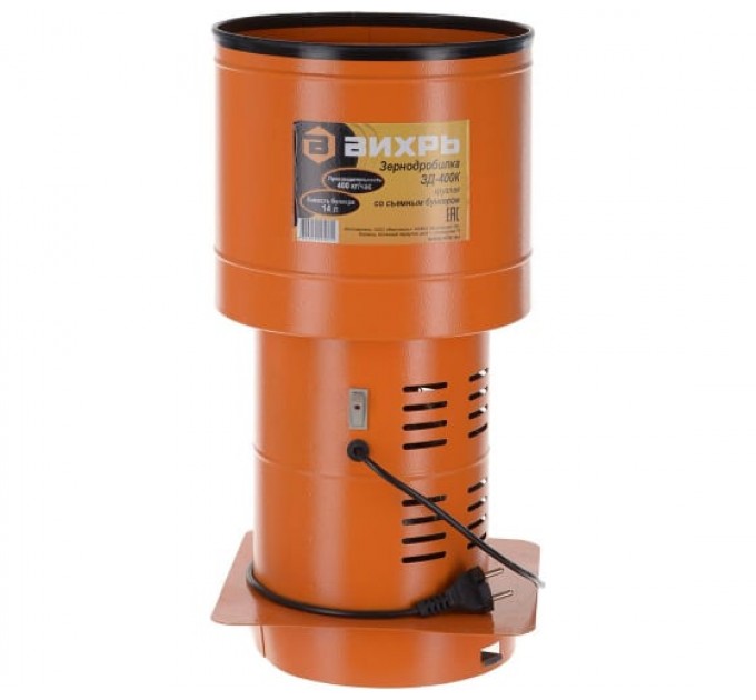 Зернодробилка Вихрь ЗД-400К 74/2/4