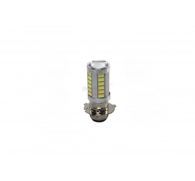 Лампа 12 В 33 светодиода SMD (P15D-1) 5600K 7W (35Вт) (на Альфу, яп.скутера)