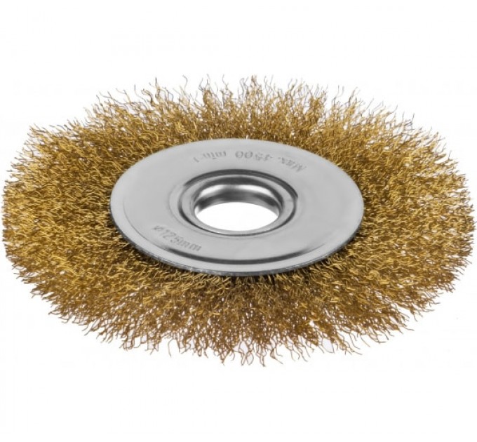 Щетка дисковая витая d125мм 0,3мм Mirax