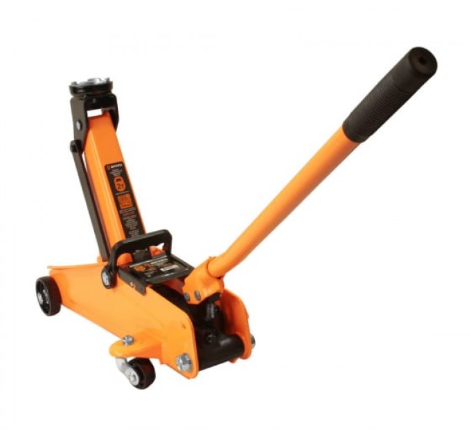 Гидравлический подкат домкрат Вихрь ДМК-2К 2 т, 135-385 мм, в кейсе 73/5/4/1