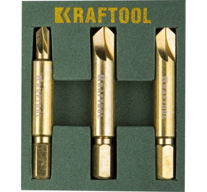 Набор экстракторов KRAFTOOL ЗУБР/54726/26770-Н3 (3 предм.)