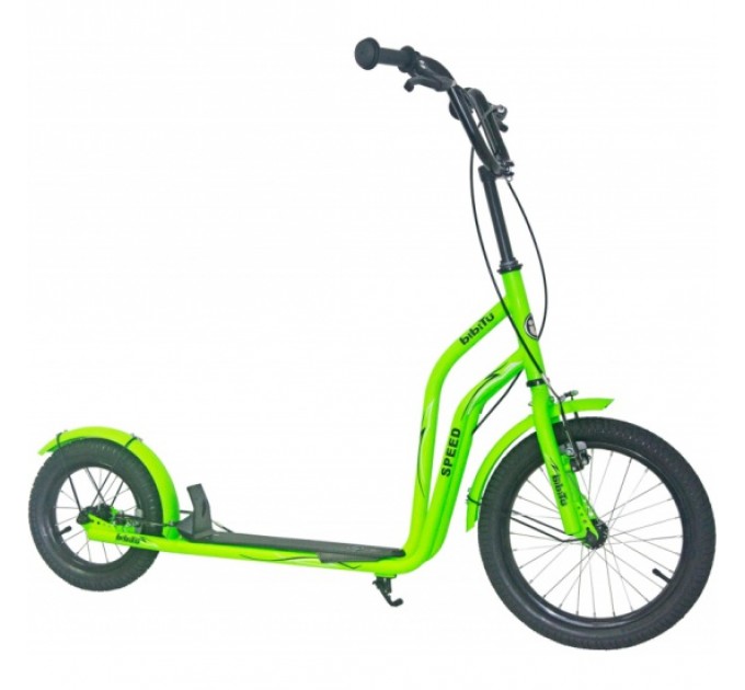 Самокат Bibitu Seed 16/12, зелёный