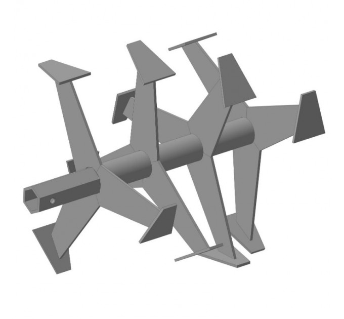 Фрезы м/бл лепестк.FORZA S-32,390/355мм (4 ряда),втулка 115мм НЦ ФМБ.S32.390.355