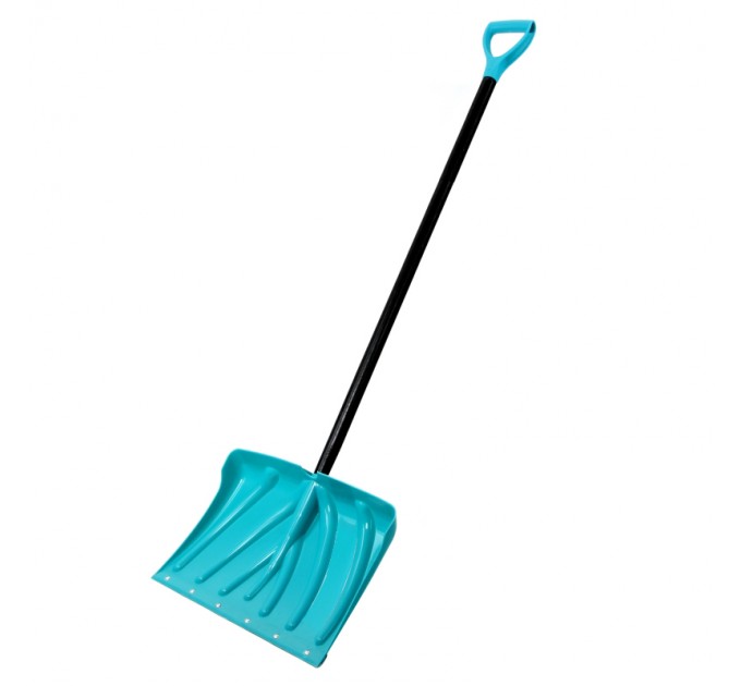 Лопата снеговая Буран ЛЮКС 460*335  цветная без черенка