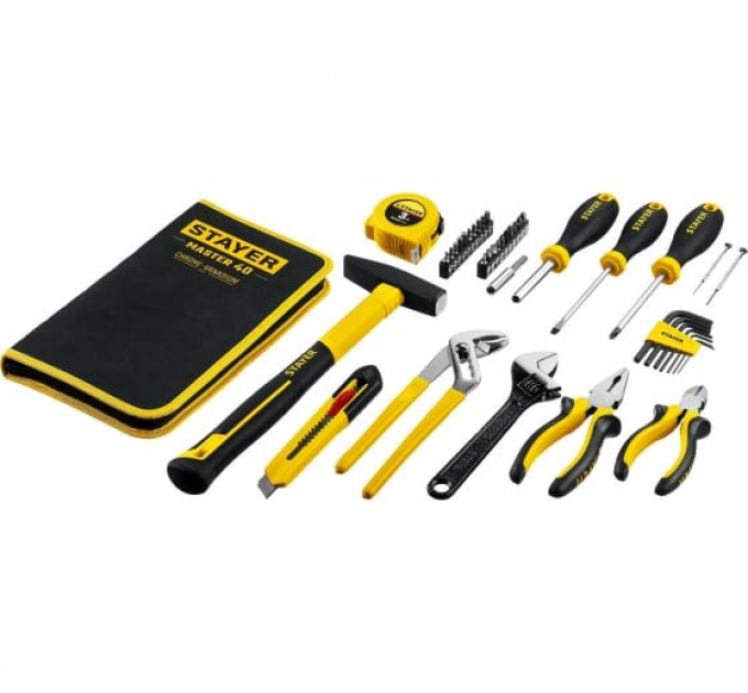 Набор инструмента для дома STAYER Master-40 40 предм. 22052-H40