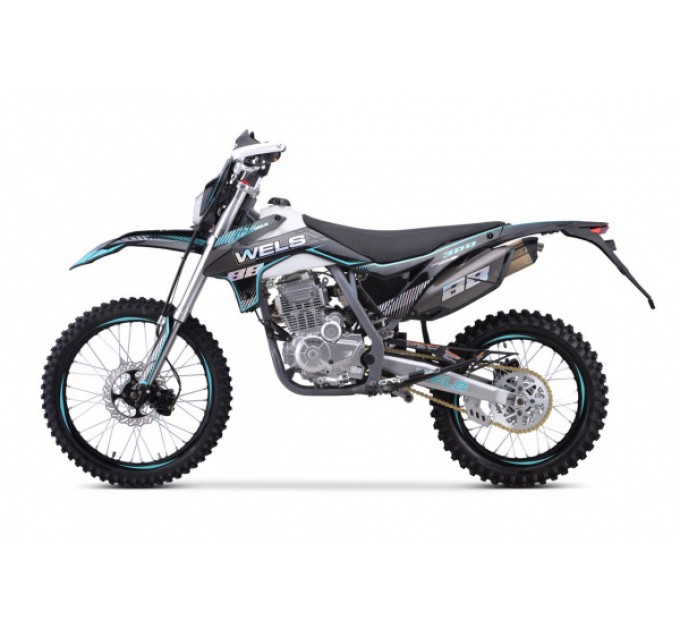Мотоцикл кроссовый WELS PR300 (Синий)