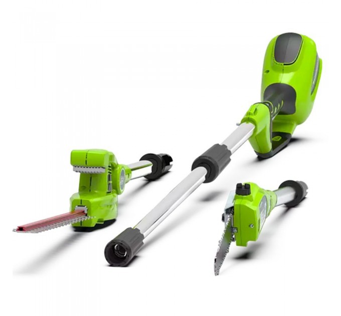Кусторез аккум Greenworks G40PSH (2в1, 40V, без АКБ и ЗУ) 1303907
