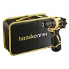 Шуруповерт Hanskonner HCD1645BLC б/щеточный (14.4В, 2акк*2,0А/ч, 45Н/м, БЫСТР.ЗАРЯД, сумка-кейс)