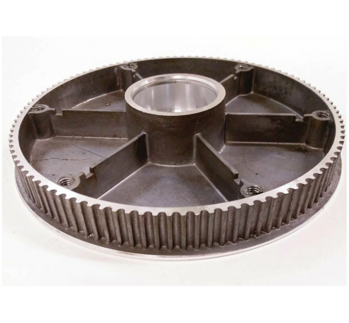 Шкив привода хода (большой) для снегоуборщика SJ-010A (вн.d40мм внеш D168мм